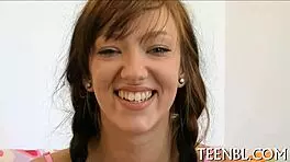 I give sweethearts nasty oral-sex session with cumshot