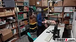 Sweet Brunette Teen 18+ Gets Fucked By Burglar In Garage