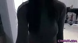 Real Clothed Teen 18+ Blowjob With Big Cock