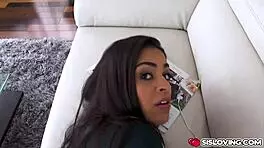 Pervy Stepbro Rams Dick Into Teen Pussy Hard