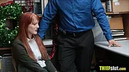 Redhead Irish Teen 18+ With Ivory Skin Gets Rough Fucked