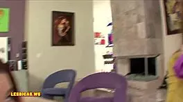 Teen 18+ girl stars in super hot lesbian adventure.