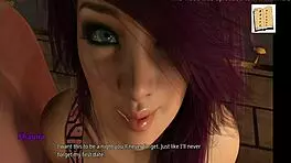 Wvm 113 chatting to gogeous pink haired milf in anime hentai style