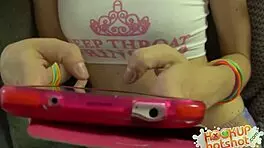 in this story, chip-toothed chick lexi jaxson gets her face fucked and pussy pounded by her date