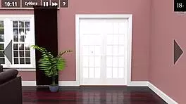 I completed the gameplay in girl house part three.