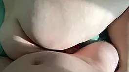 Stuck his dick in her wet pussy while her stepsister masturbates