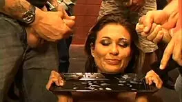 do girls like to swallow cum in gangbang?