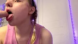 Homemade Fingering of Virgin Asshole Leads to Intense Cumshot!