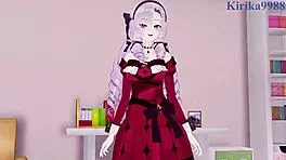 Lize Helesta and Salome engage in intense sex in Nijisanji VTuber hentai.