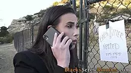 Do uniformed teens share a massive black cock in a threesome? Watch the facial!