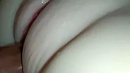 Young teen uses toys on her pussy in close-up