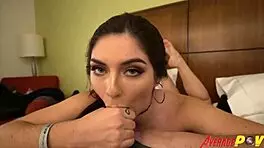 Hot Teen Keira Croft Sucks Hard Dick To Swallow Cum!