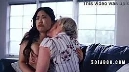 Damn! Closeted Lesbian Housewife Finally Gives in to Taboo Teen 18+ Desires!
