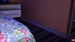 Rihanna Endures Deepthroat Blowjob And Creampie From Monster Cock.