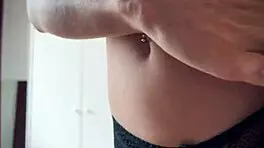 Young lady performs bold seductive strip dance in anime cosplay