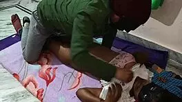 Masked Girl Plays With Herself