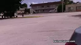 stranded gf gets picked up and fucked for money