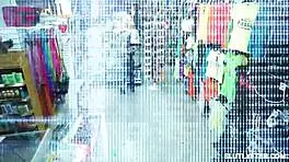 shoplifter river lynn strikes deal with officer will pounder, getting fingered and blowjob at work!