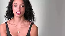 Beautiful Small 18+ Tits Black Teen Alexis Tae Masturbates Post-Interview