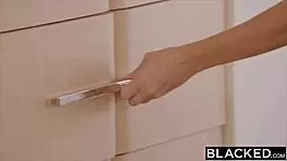 i crave bbc as a busty teen in interracial doggystyle with big cock