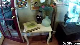 dagfs gets blown at her parents house