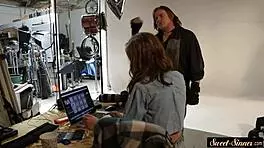 Pretty Model COCKRIDING Her Lucky Stepdad! DAMN!