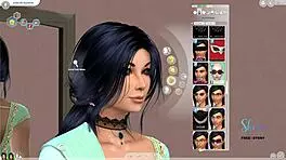 Crafting An Indian-Looking Teen Girl Sim In Anime Hentai Style