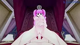 Perona és Carrots intenzív POV szex One Piece hentai-ben?