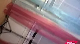 Stepfather caught spying now he has to fuck me