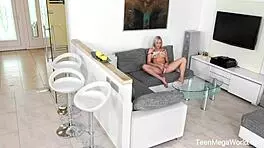 Angelika Grace Drips Pussy Juice on Book Pages at Beauty-Angels
