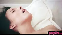 redhead teen and brunette share oral sex and pussy play