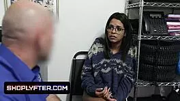 latina teen fucked hardcore by big dick burglar, oops i mean dominator