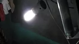 big boobs young mom bathing in the shower