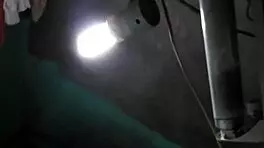 big boobs young mom bathing in the shower