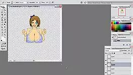 hentai speed drawing part three flats and shading