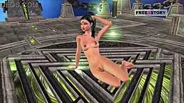 indian teen girl in sexy cartoon positions 😍