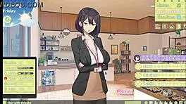 요, 서머 클로버 헨타이 게임 10화, 귀여운 갈색머리 얼굴에 두 번 사정! 😜