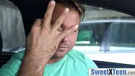 All-natural busty blonde teen 18+ seduced by pickup artist. Dylann Vox gets drilled in wild encounter after street meet.