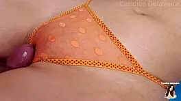 Father-in-law enjoys tight wet pussy rubbing.