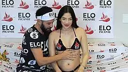 maria mendez getting ready for a spicy room casting.. wow! 🔥