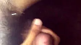 Shemale Solo Cums Inside Pool with Big Cock Outdoor Cumshot Action
