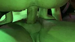 Carly Parker and Cassie Young 18+ bang a guy until he spills cum on their faces