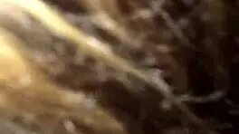 young cock pounds mature blonde outdoors with cumshot