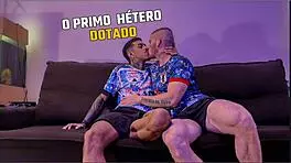 i felt so excited when my straight cousin came over for video games and let me suck his big cock