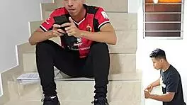 my best friend's curvy colombian girlfriend sucks my cock like a horny babysitter