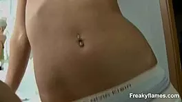 small 18 tits amateur takes monster cock in cunt and anal