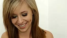 Hey, that tight teen gives an amazing blowjob before her cumshot