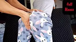 Daddy spanks his bad stepdaughter's red ass hard, she's such a slut 😈