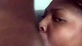 Big Black Cock Gets Sucked by Young 18+