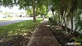 Bangbros - Violet Starr Enjoys Riding a Huge Dick Playfully